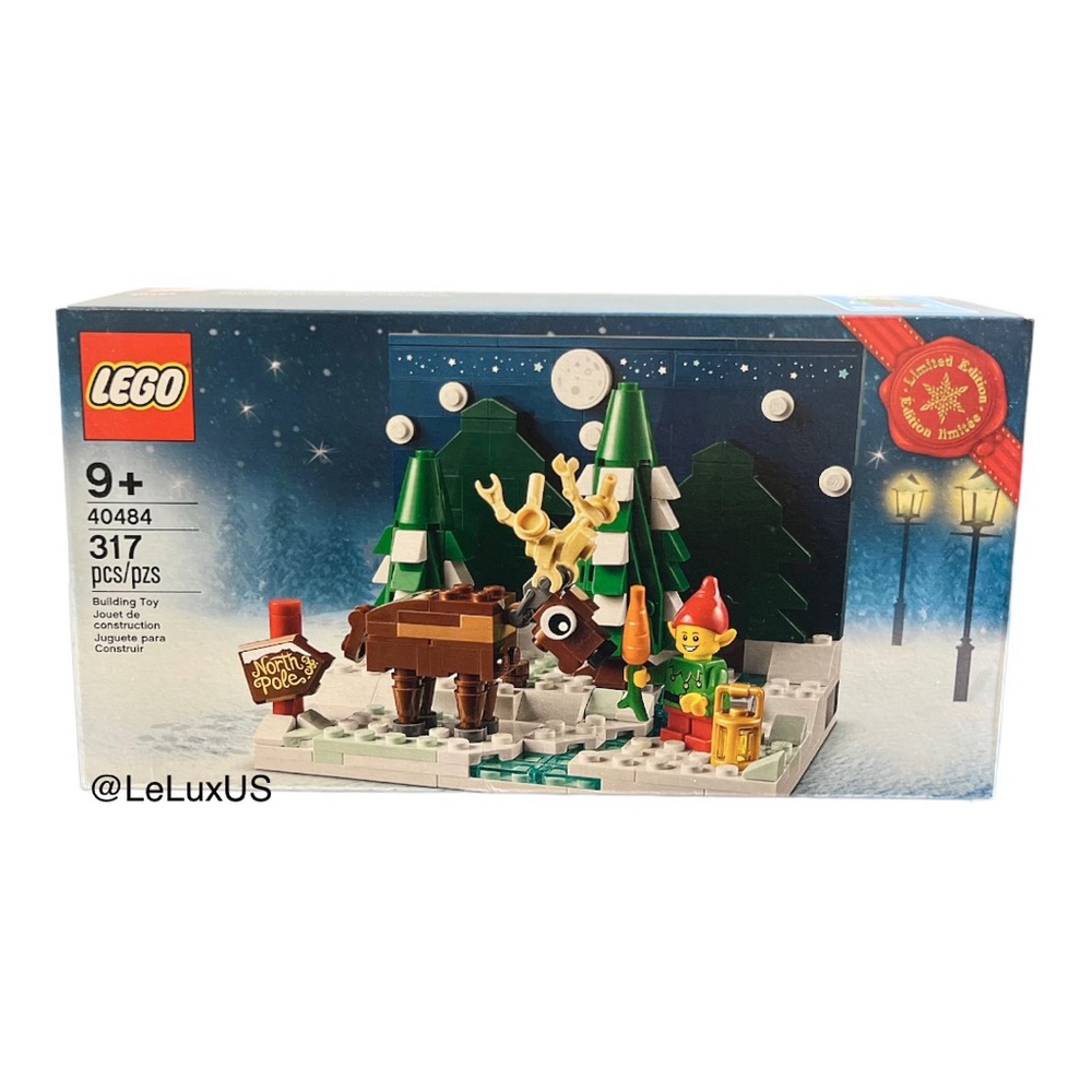 Lego Santa's Front Yard “Limited Edition” 40484, 317 Pieces, NEW IN BOX